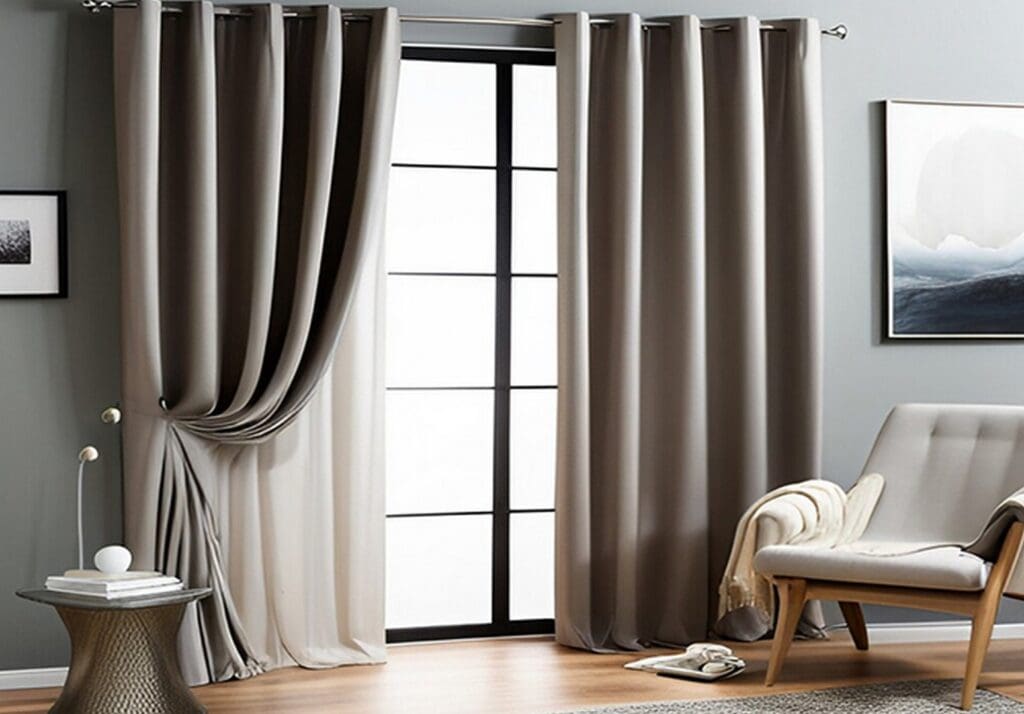 Classy curtain design for your living room interiors - Asian Pai